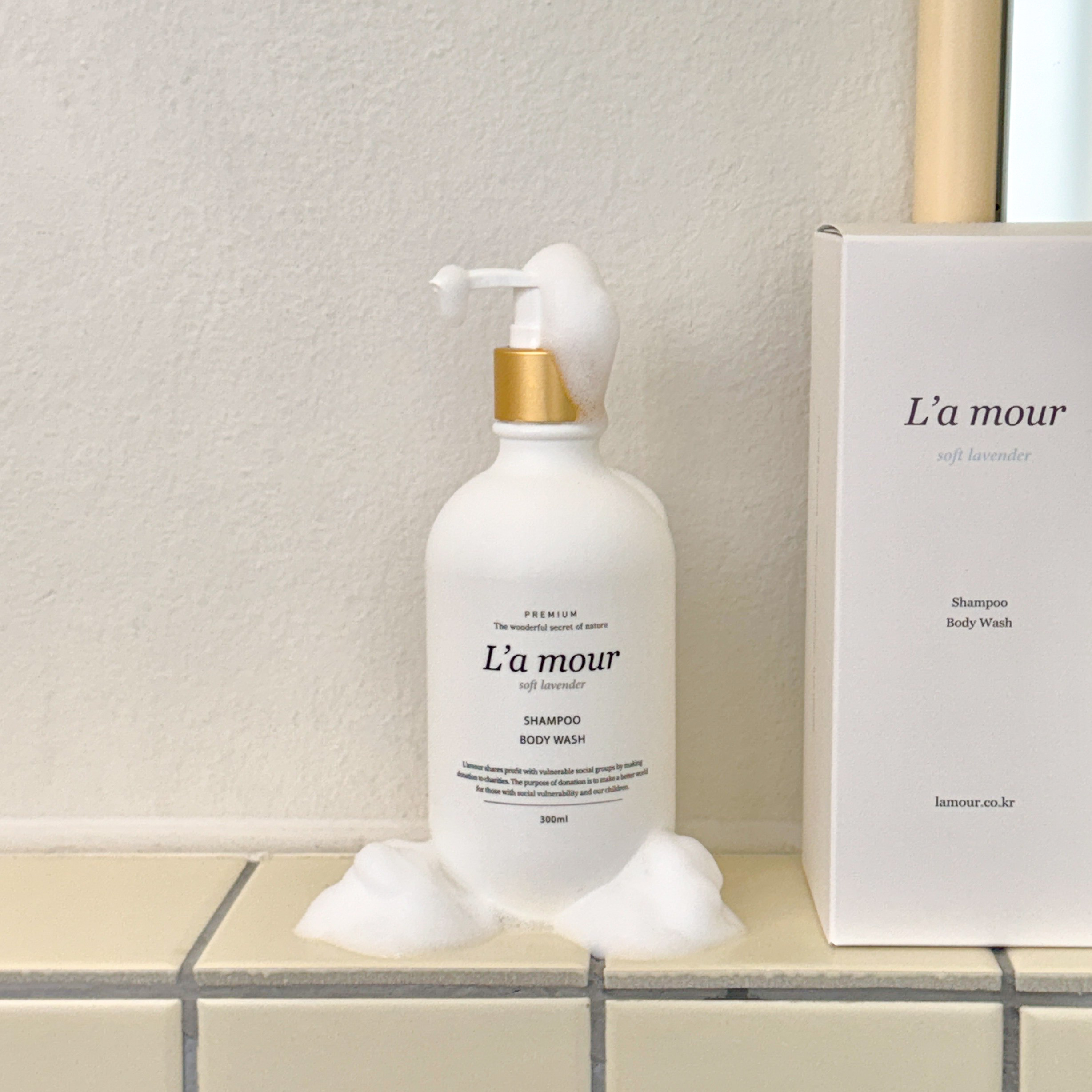 라무르 아기 워시 300ml, 1개 : 라무르코리아