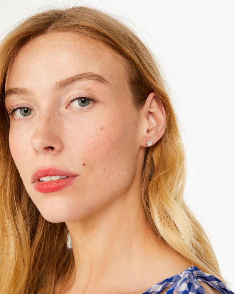 케이트 스페이드 유어젬 파베 헤일로 스터드 KG183 960 Youre A Gem Pave Halo Studs : 엘로라민트