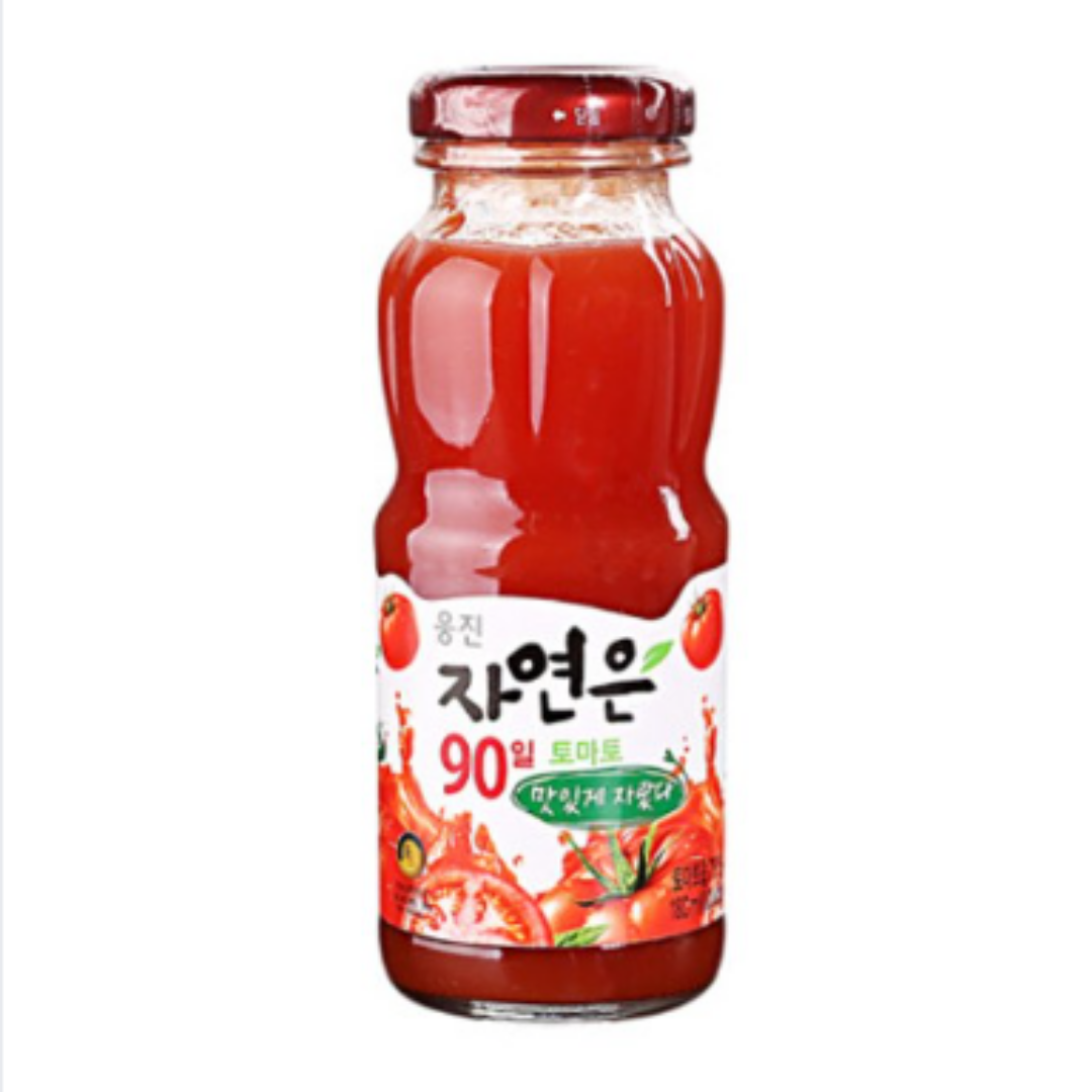 웅진식품 자연은 90일 토마토 180mlx24개 : 고마이:플로