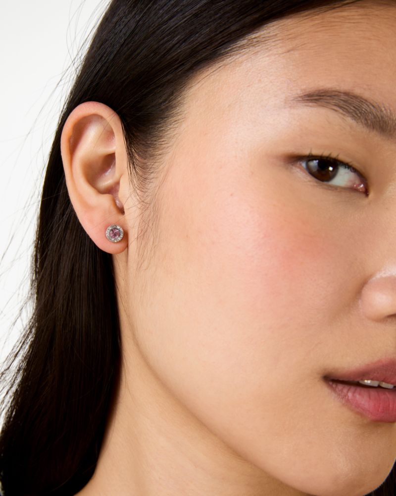 케이트 스페이드 유어젬 파베 헤일로 스터드 KI319 500 Youre A Gem Pave Halo Studs : 엘로라민트