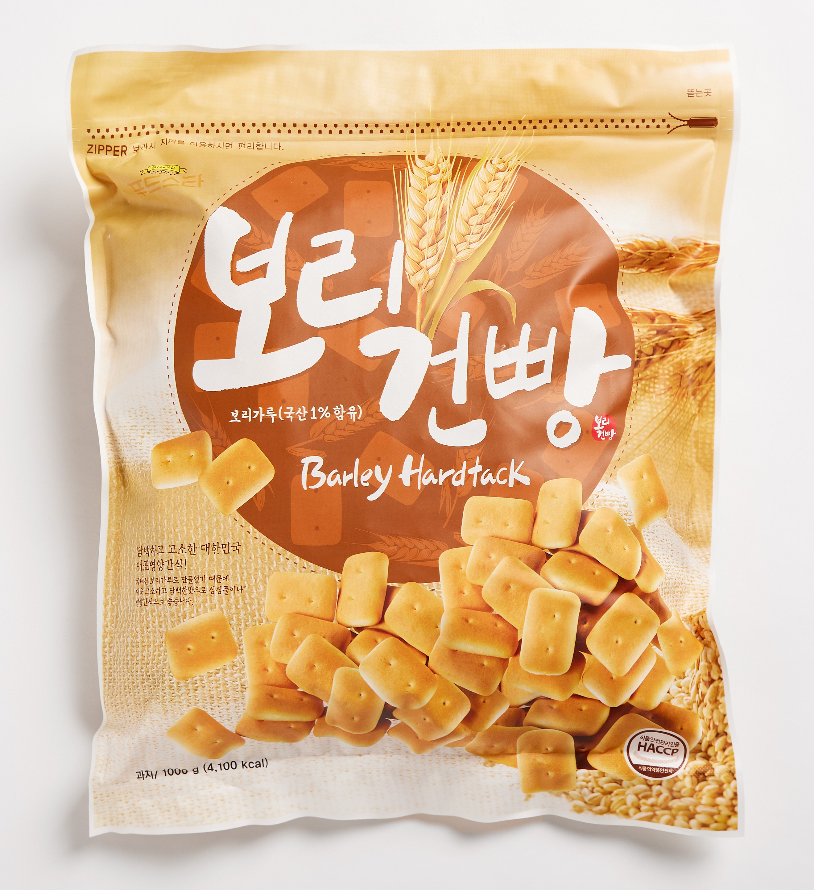 푸드스타 담백 고소한 간식 대용량 보리 건빵 1kg : FOODSTAR