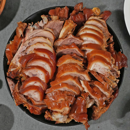 맛있는 한방 족발 돈족 미니족 왕족발 세트 1.2kg : 간달푸드