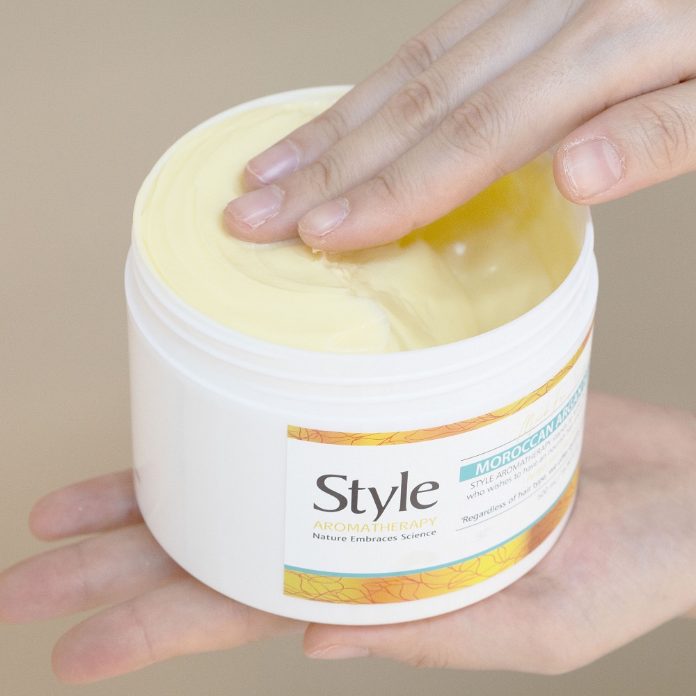 극손상 물미역 트리트먼트 모로칸 아르간 헤어팩 아로마우디, 500ml, 1개 : 스타일아로마테라피