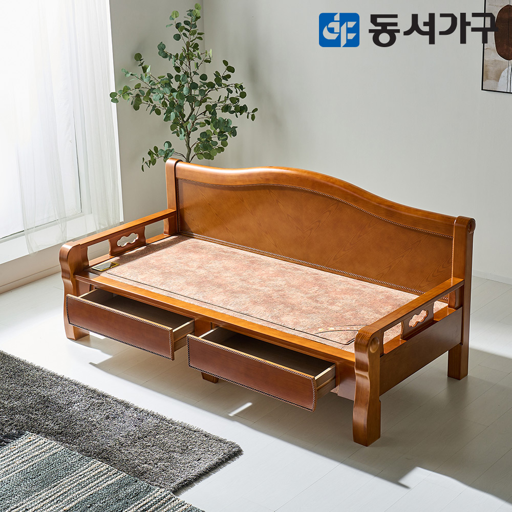 동서가구 명가흙 편백나무 인볼브 수납형 황토볼 카우치 흙소파 DF644044 : 동서가구