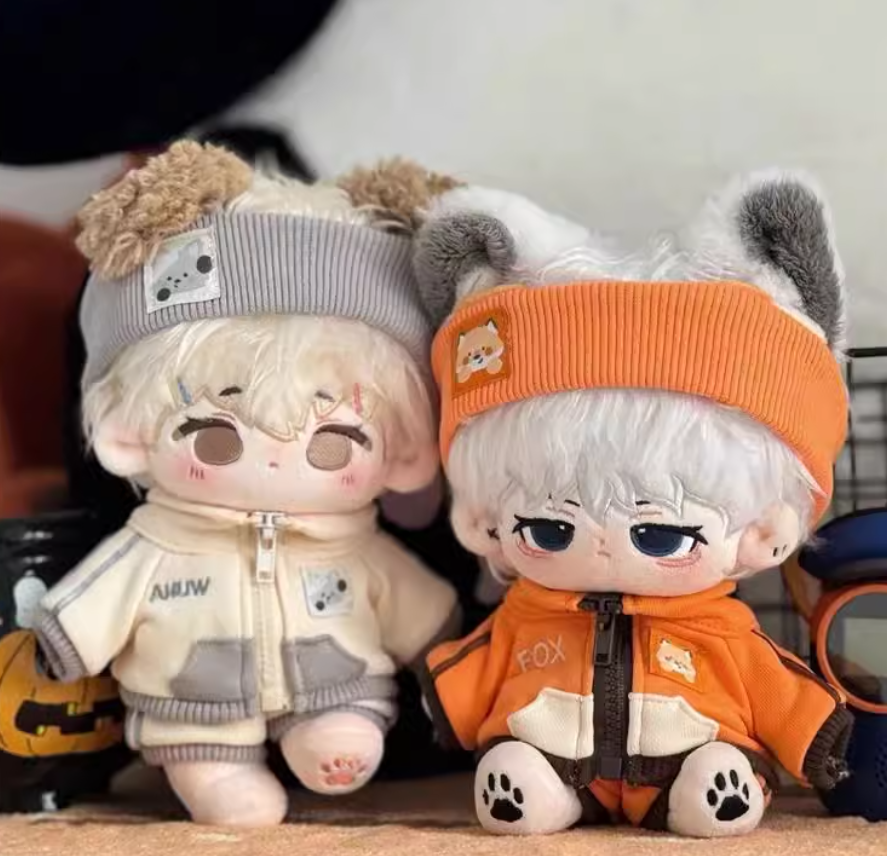 20cm 솜인형 인형옷 작은 여우와 늑대 여우 : 위키밀키