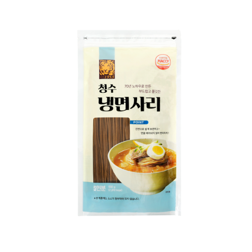 청수 냉면사리 650g (5인분) (실온) : 탑마켓24