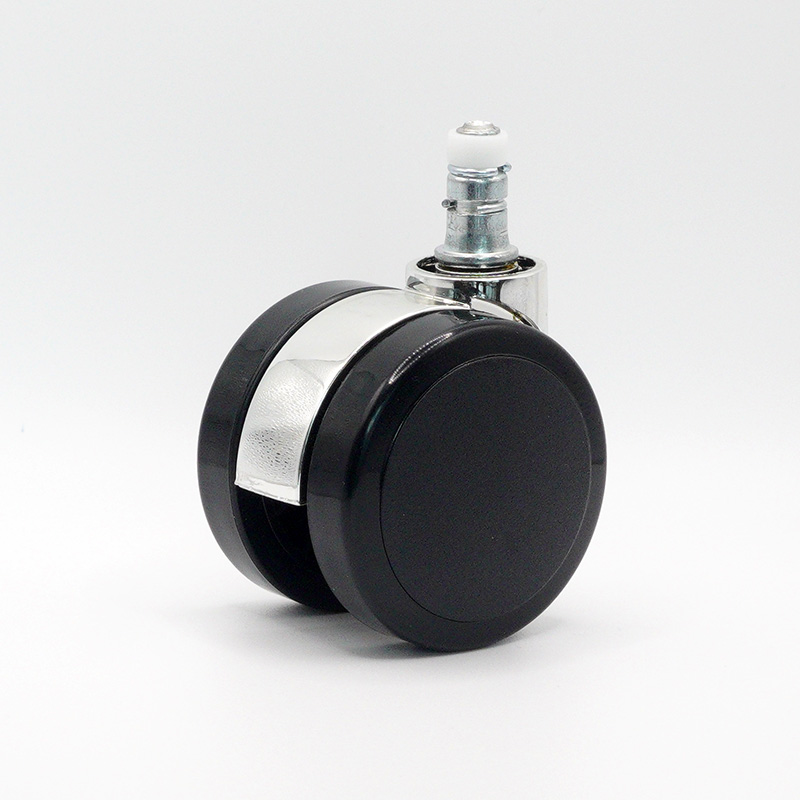고급형 60mm 무소음 우레탄 의자바퀴 올블랙 - 대부분의 사무용 의자 호환 : 바투스체어