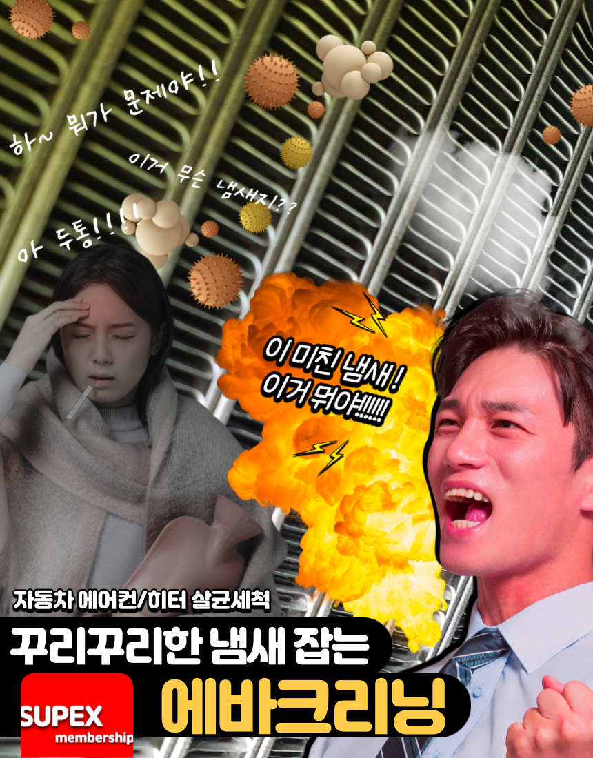 대전 세종 에바크리닝 출장 차량에어컨청소 자동차 히터냄새제거 국산경차 : 카롱코리아