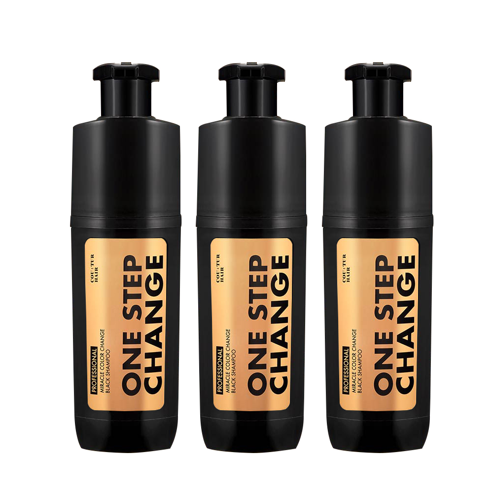 꾸띄르 새치 염색샴푸 시즌3 180ml x 3개 조혜련 샴푸 : 단미씨