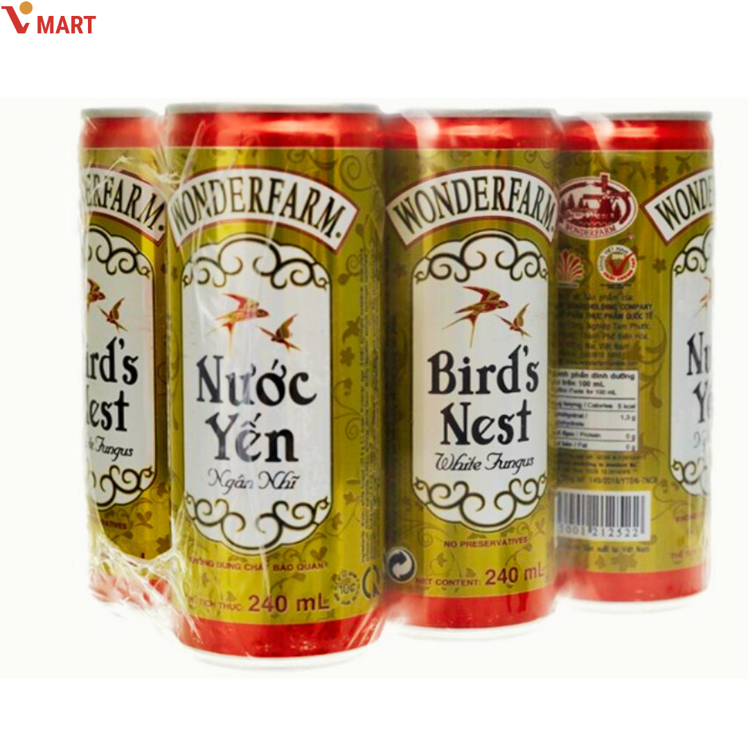베트남 원더팜 제비집 음료 NUOC YEN 240ml : Vmart 비마트