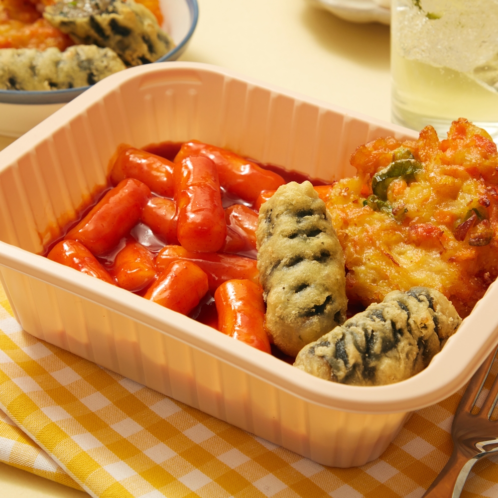 면사랑 분식세트 2탄(떡볶이, 마라로제떡볶이, 오징어튀김) (냉동) : 면사랑몰