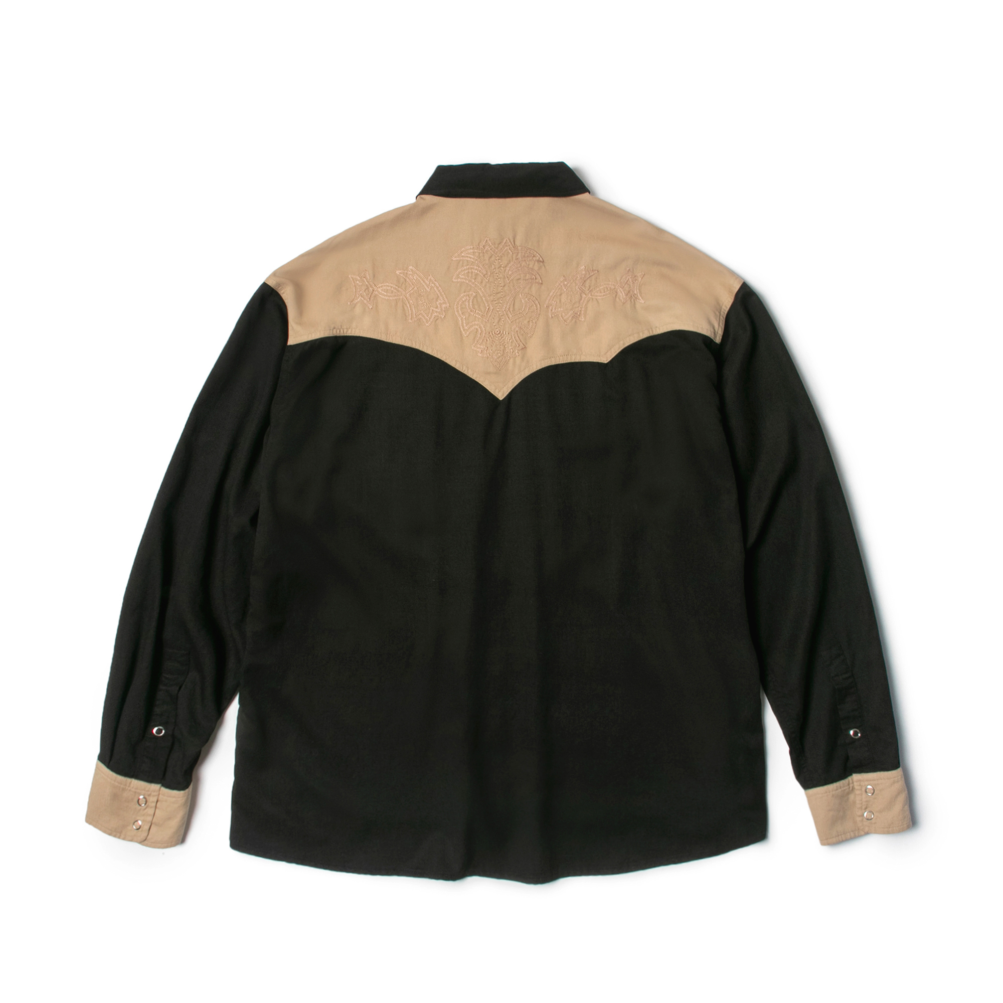 엘나인 L9 BEIGE BLACK RAYON WESTERN SHIRT SIGNATURE YORK : 네스트 스토어