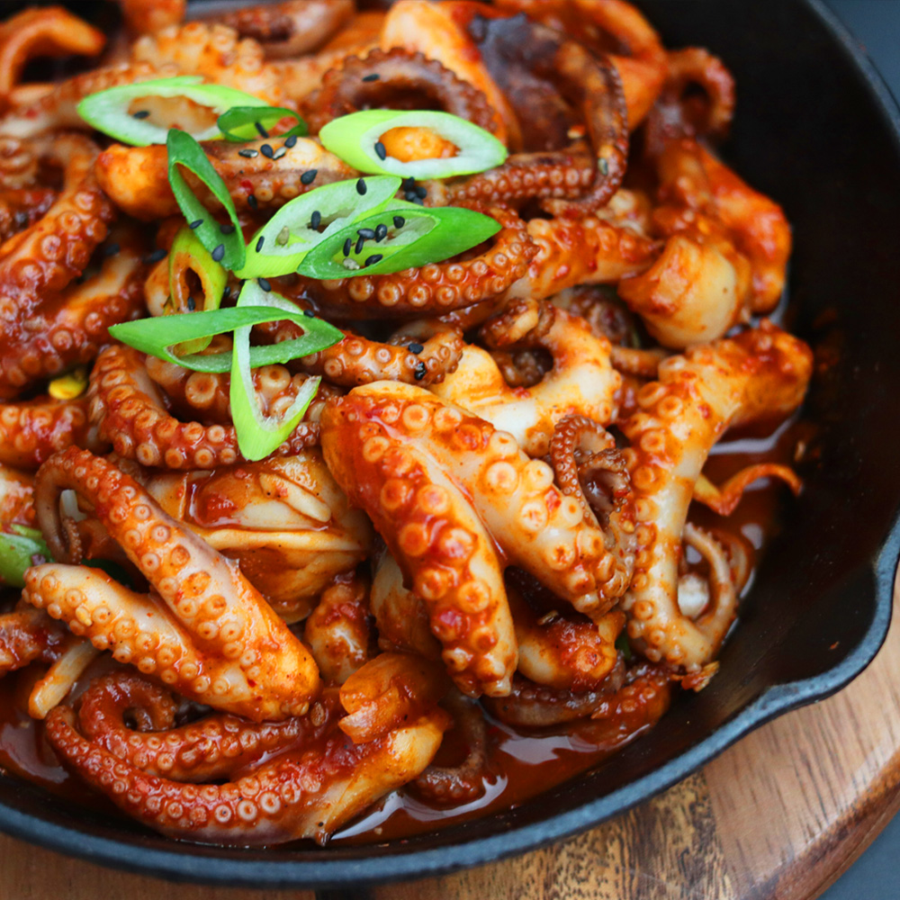 잠원포차 양념 쭈꾸미 볶음 450g+450g(매운맛,순한맛 선택) : 브라더조셀렉샵