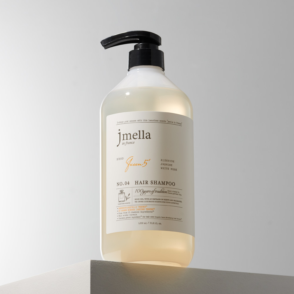 제이멜라 페이보릿 퀸 5 헤어 샴푸 1000ml 2개+샴푸 샘플 4개 : 제이멜라