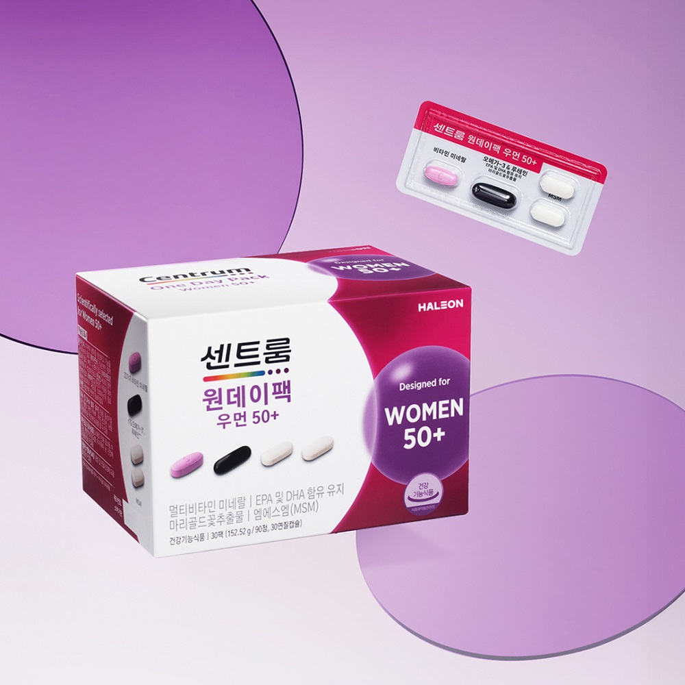 센트룸 원데이팩 우먼 50+ 30개입, 1개 : 센트룸 공식스토어