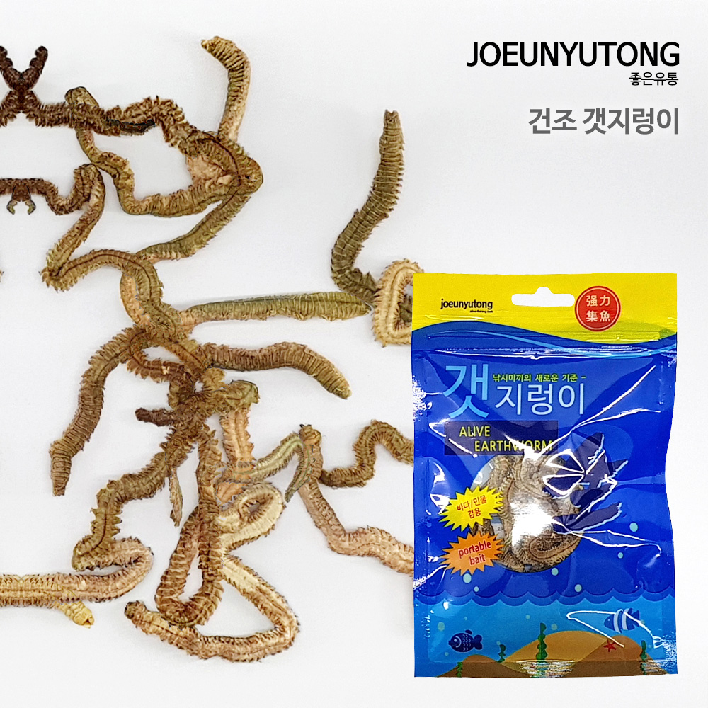 좋은유통 건조 갯 지렁이 미끼 낚시 용품 : 채비닷컴
