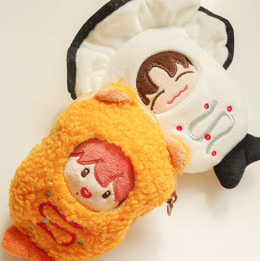10cm 새우튀김 굴튀김 인형옷 모자 수트 무속성 아이돌 소품 솜깅이 악세사리 키링 잠옷 : 선희상점