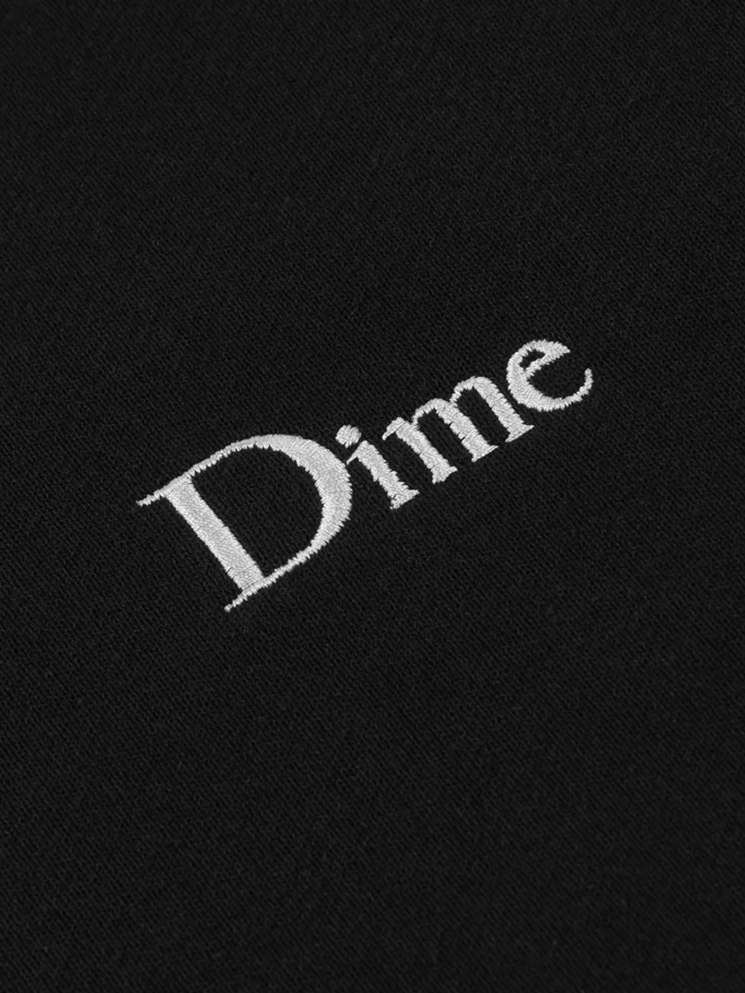 다임 CLASSIC SMALL LOGO HOODIE-BLACK : THEXSHOP