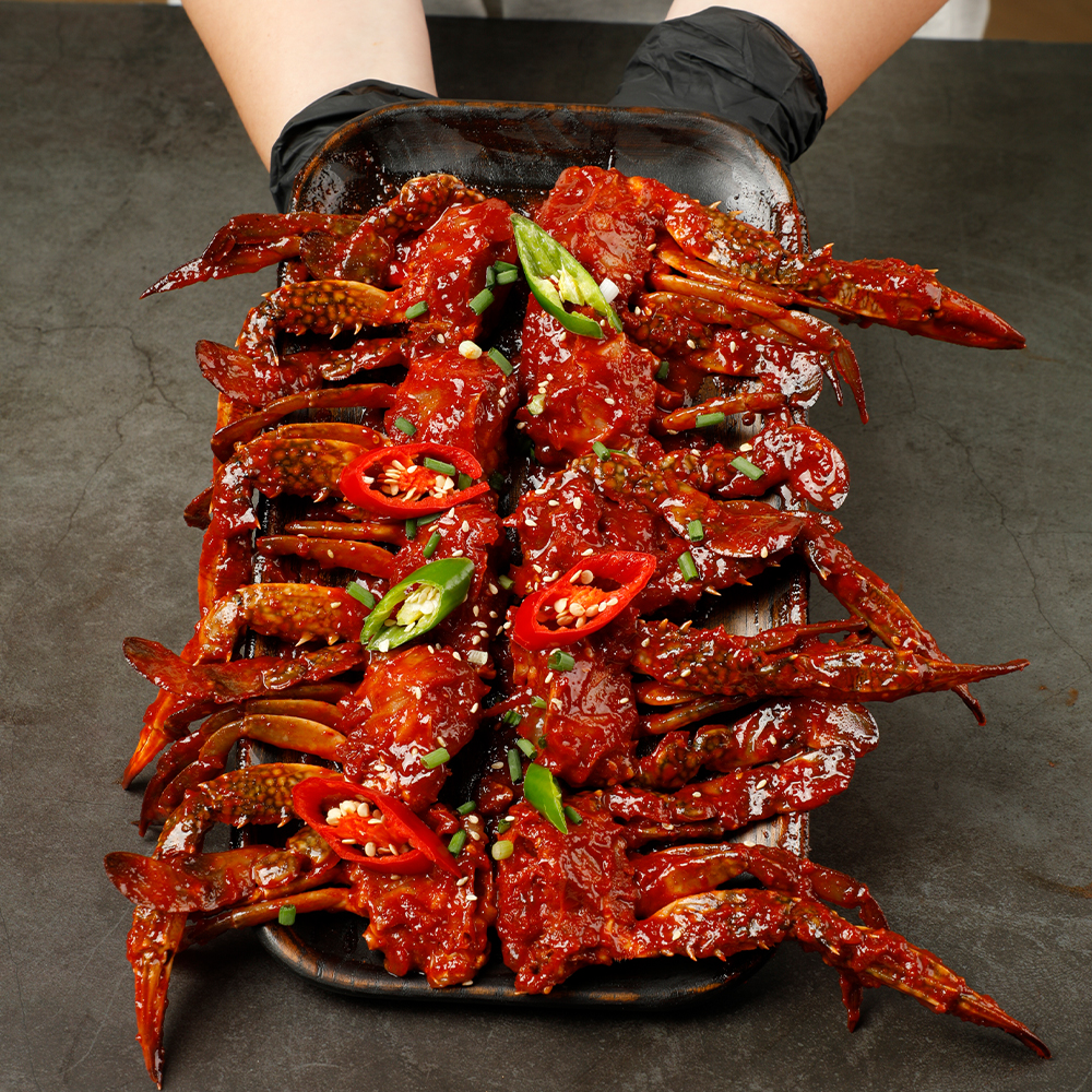 06/02~ 네이버원쁠템 / 벌교 양념게장 1kg + 1kg / 매콤달콤 밥도둑 꽃게장 : 아토 코리아