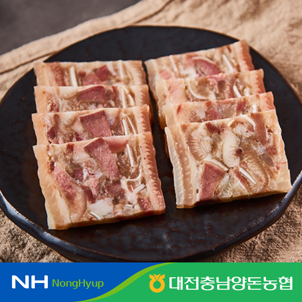[대전충남양돈농협] 한돈 포크빌 한방+마늘 편육 세트 : 농협NH팜 스토어