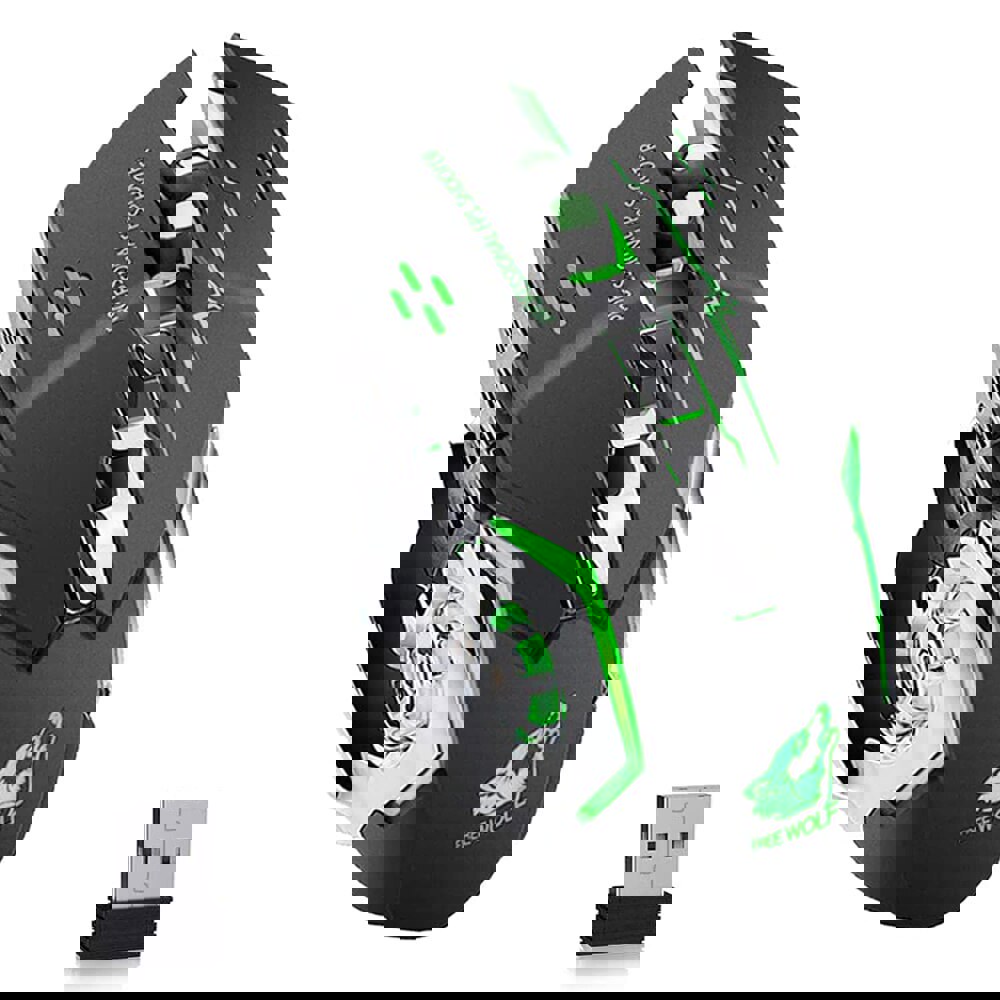 광학 맥 PC 리시버 충전식 DPI 나노 게이밍 조절식 무소음 클릭 공학적 마우스 무선 : 린스하우스시즌7