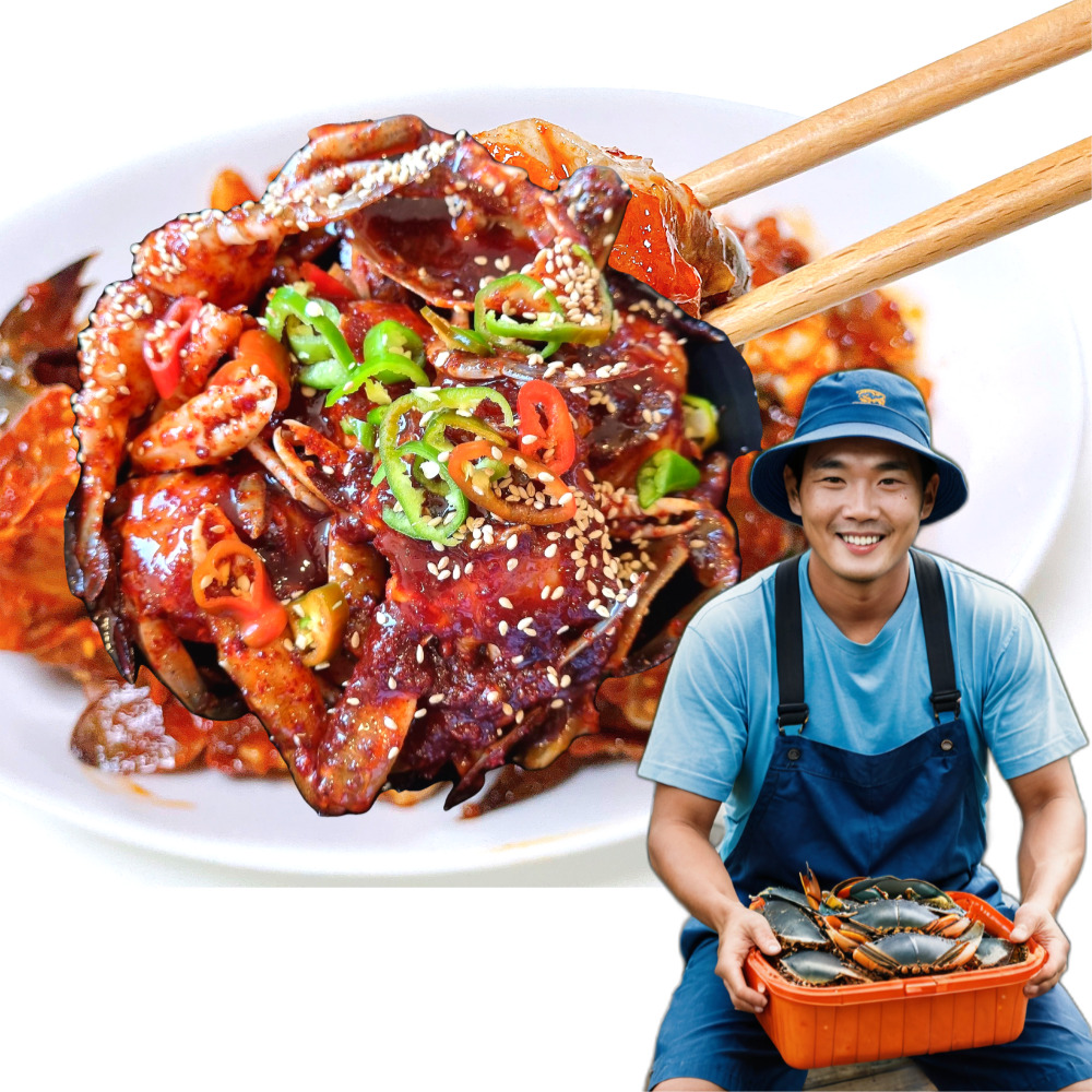 연평도 꽃게 양념 게장 꽃게장 국내산 : 세이브마스터