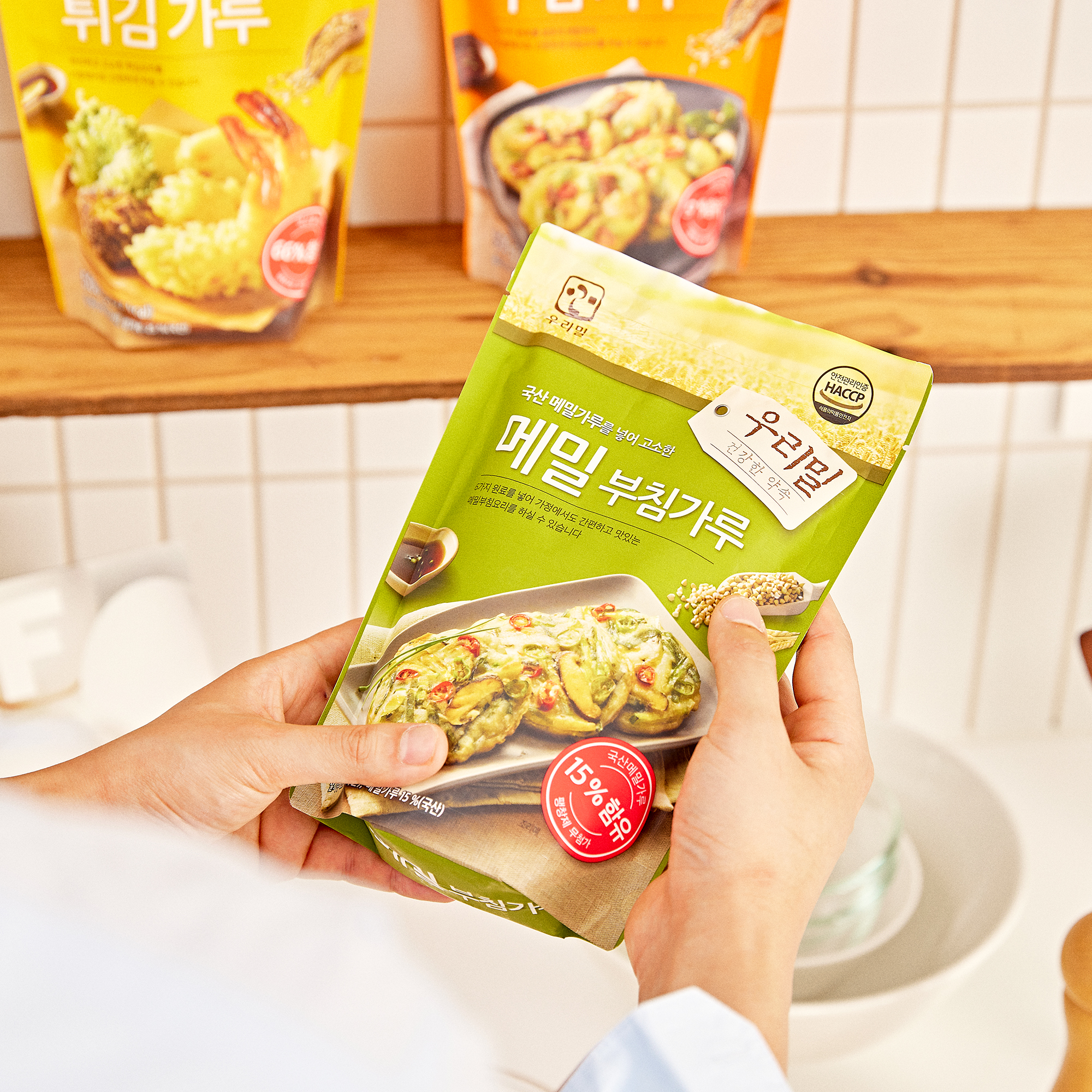 우리밀 메밀부침가루 500g : 우리밀 since 1989