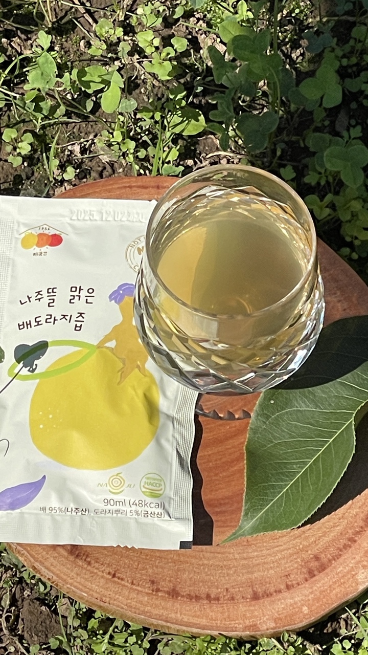 100포입 물 넣지 않고 만든 나주 도라지배즙 NFC과채주스 환절기 : 해곳간