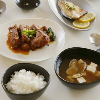 조약돌 도자기 밥그릇 국그릇 밥공기 세트 2P 공기 대접 : 힐링다모아