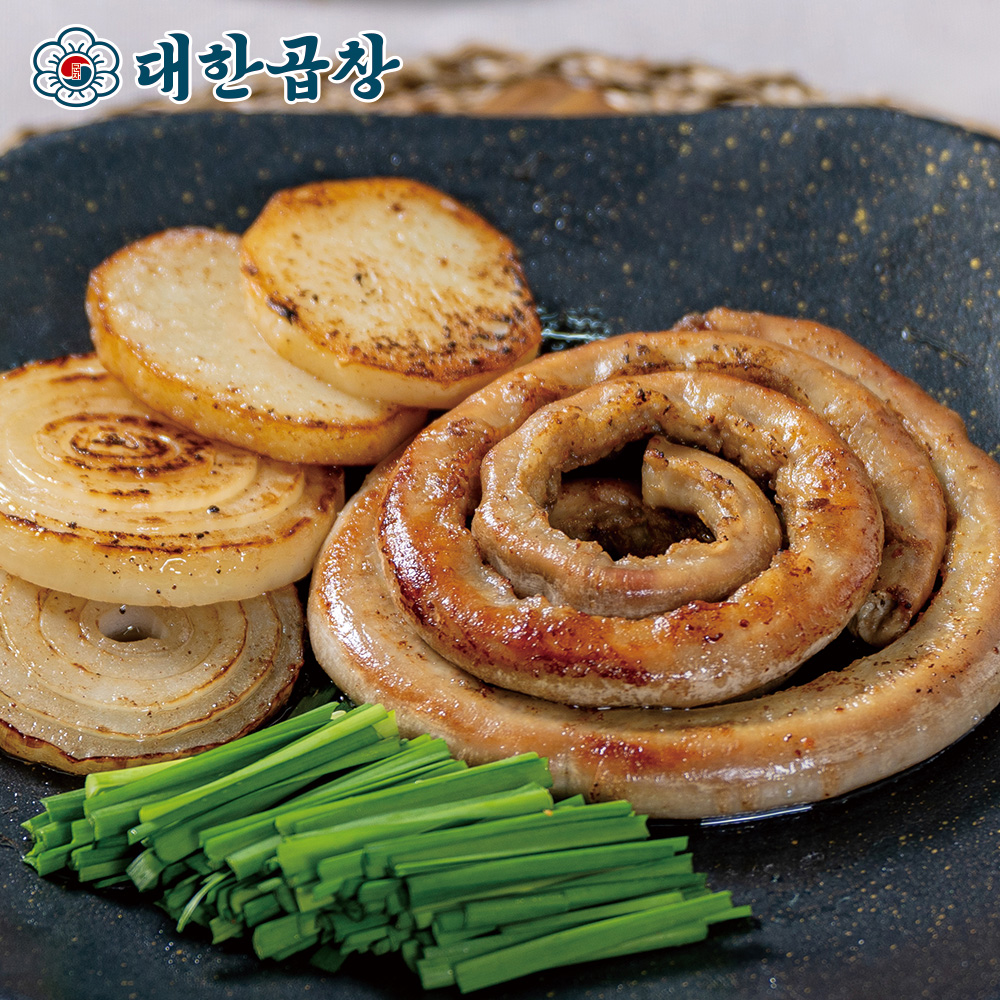 대한곱창 곱창 막창 특양 한우염통 초벌 밀키트 캠핑 안주 : 대한곱창