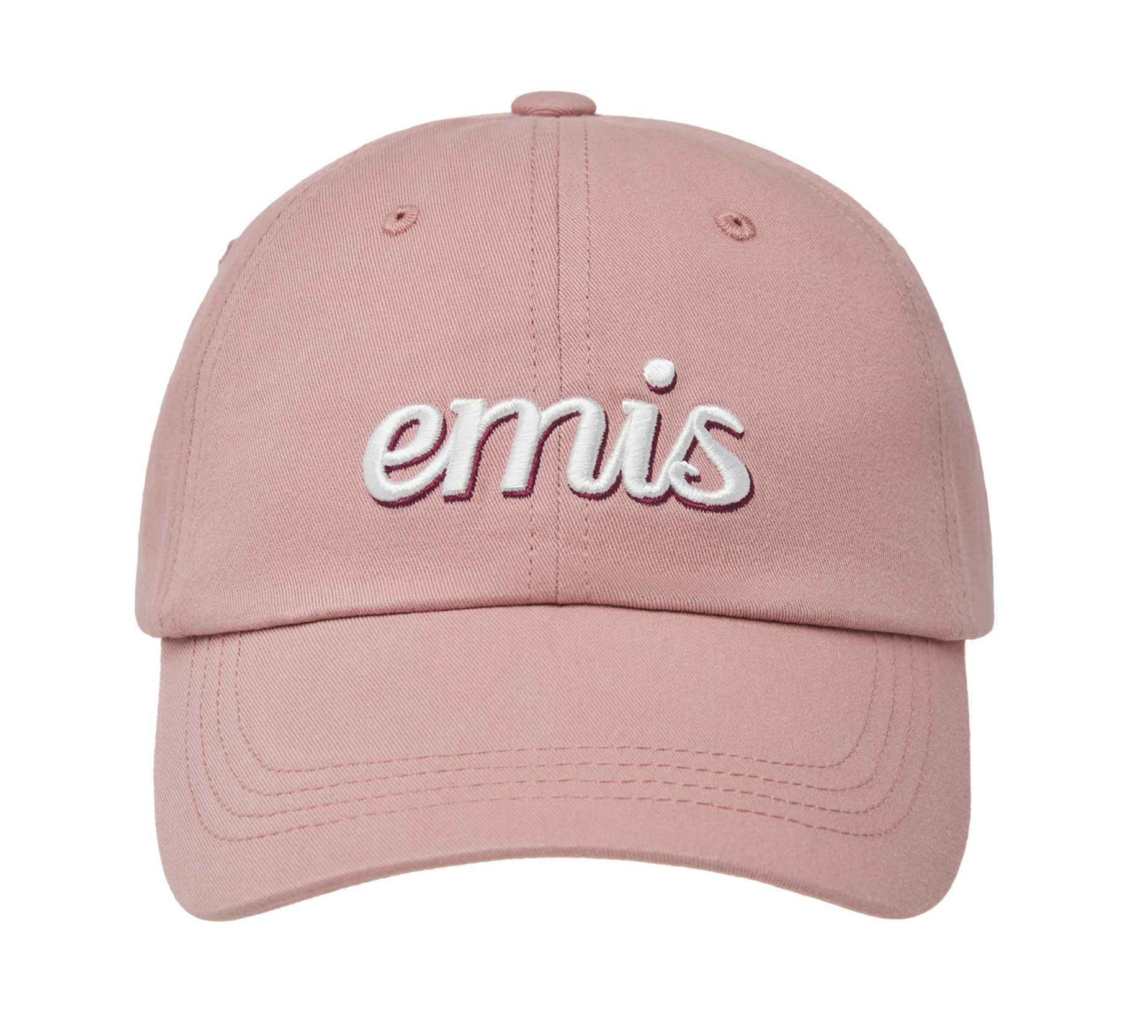 (국내매장판) EMIS 이미스 볼캡 뉴로고 아플리케 와펜 피그먼트 코듀로이 톤온톤 스티치 하트 레이어드 트윌 : 쏠플로우