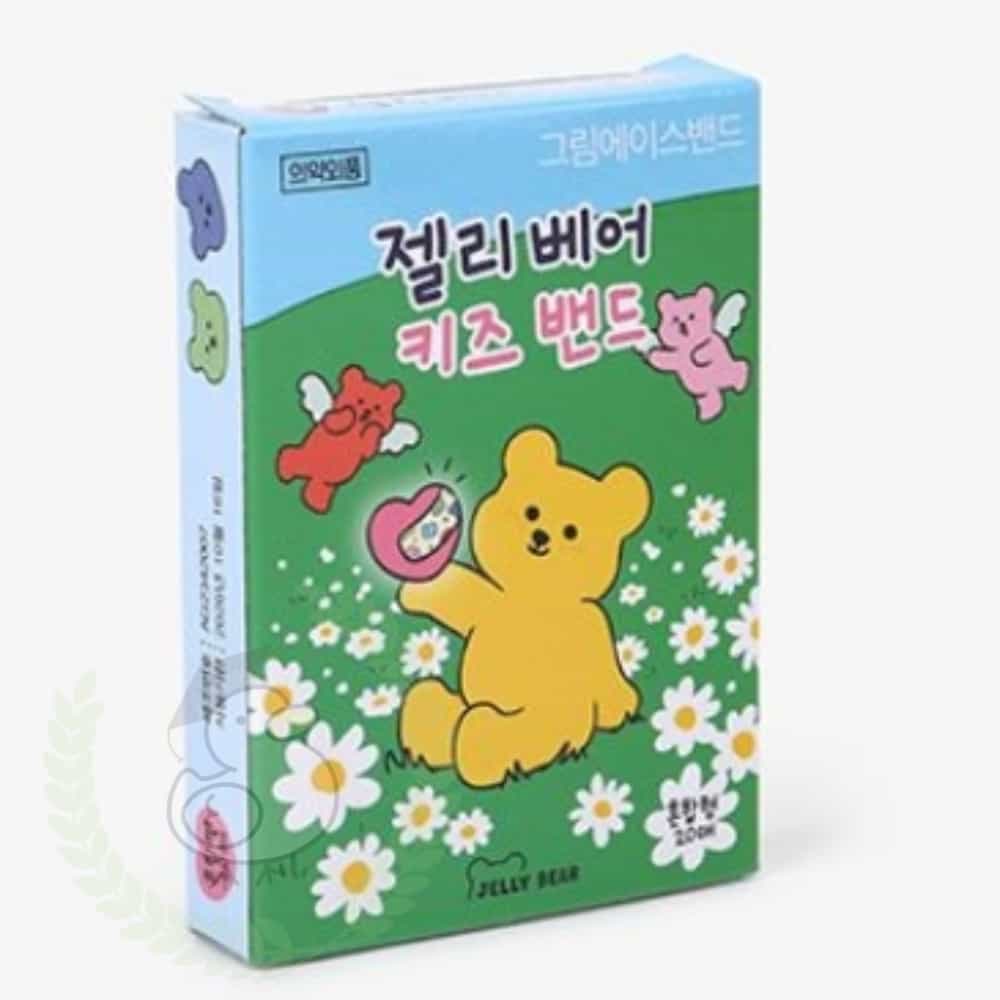 에포 젤리 베어 키즈 밴드 1P 상처 캐릭터반창고 일반 밴드 : 에포트구스
