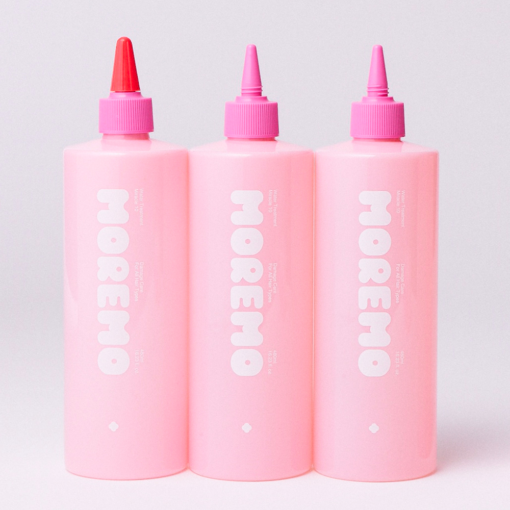 NEW 2가지 향 모레모 워터 트리트먼트 미라클 10 물미역 무실리콘 480ml (+30ml 추가 증정) : 모레모팸