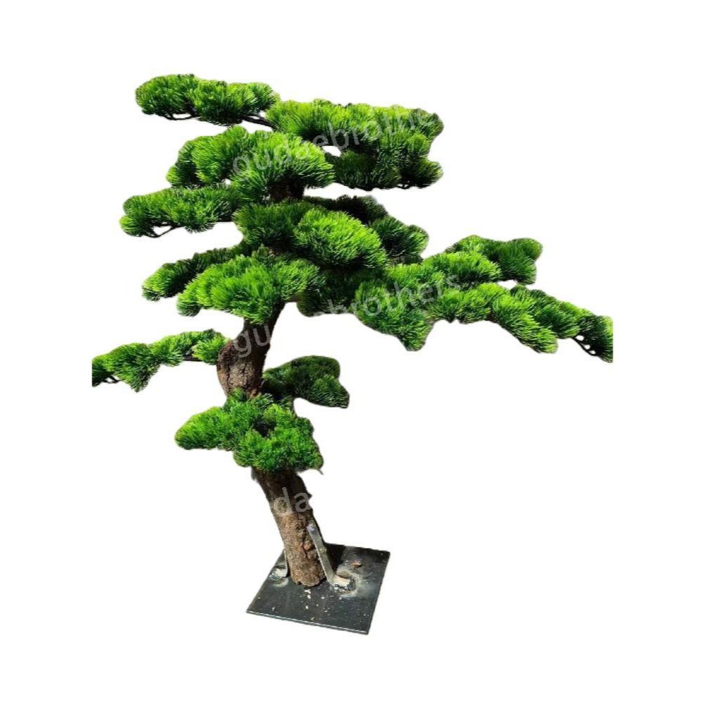 소나무 인테리어 소품 조경 모형 모조소나무 전시 조형물 60x60cm : 해구대형제