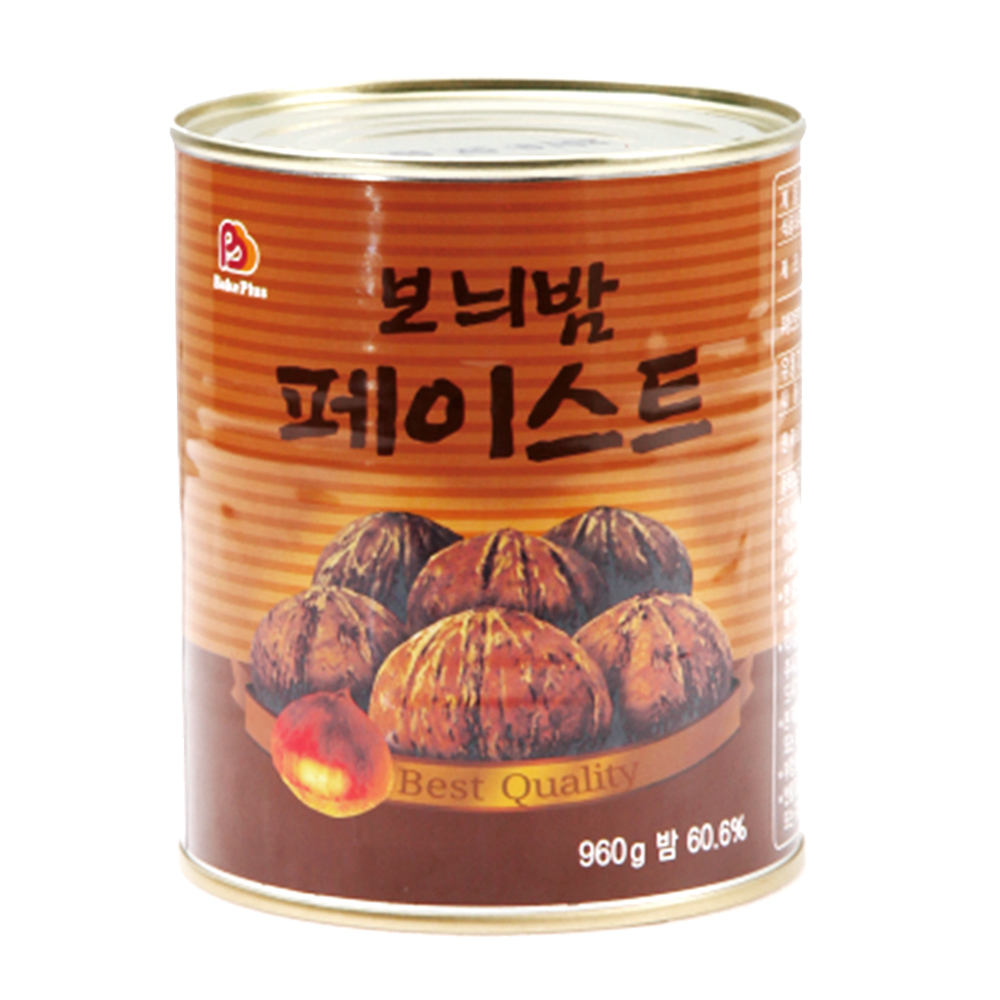 보늬밤 페이스트 밤 60% 960g 밤페이스트 통조림 : 진보람몰