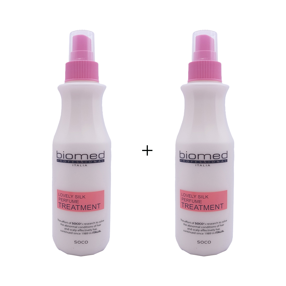 바이오메드 러블리 실크 퍼퓸 트리트먼트 250ml 뿌리는 헤어에센스 (1+1) : 뷰티엔젤상점