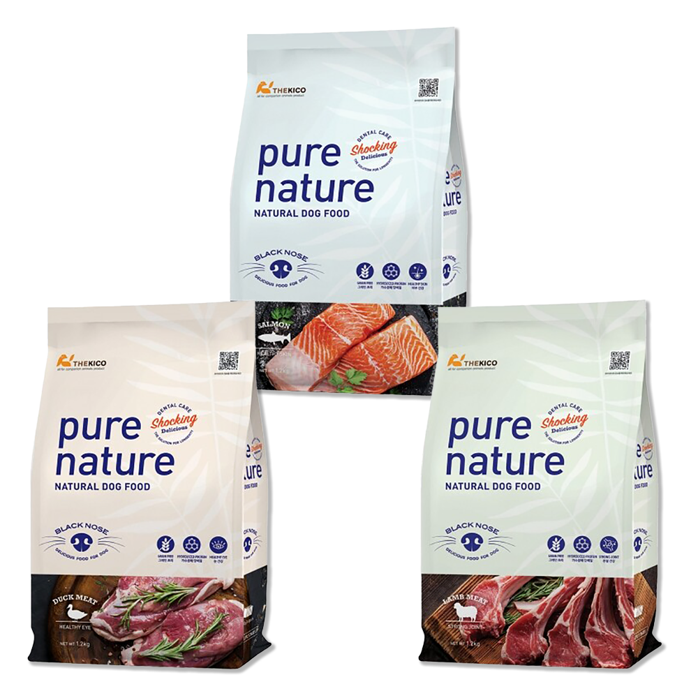PD퓨어네이쳐 독 네추럴 펫 푸드1.2kg 강아지 빈혈 변비 식욕부진 루테인 가수분해사료 : 러브펫츠