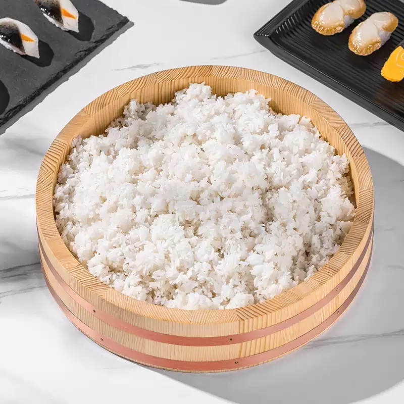 초밥통 식힘통 원형 스시집 스시통 대나무 비빔밥 횟집 밥통 52x13cm : 상하이스토어