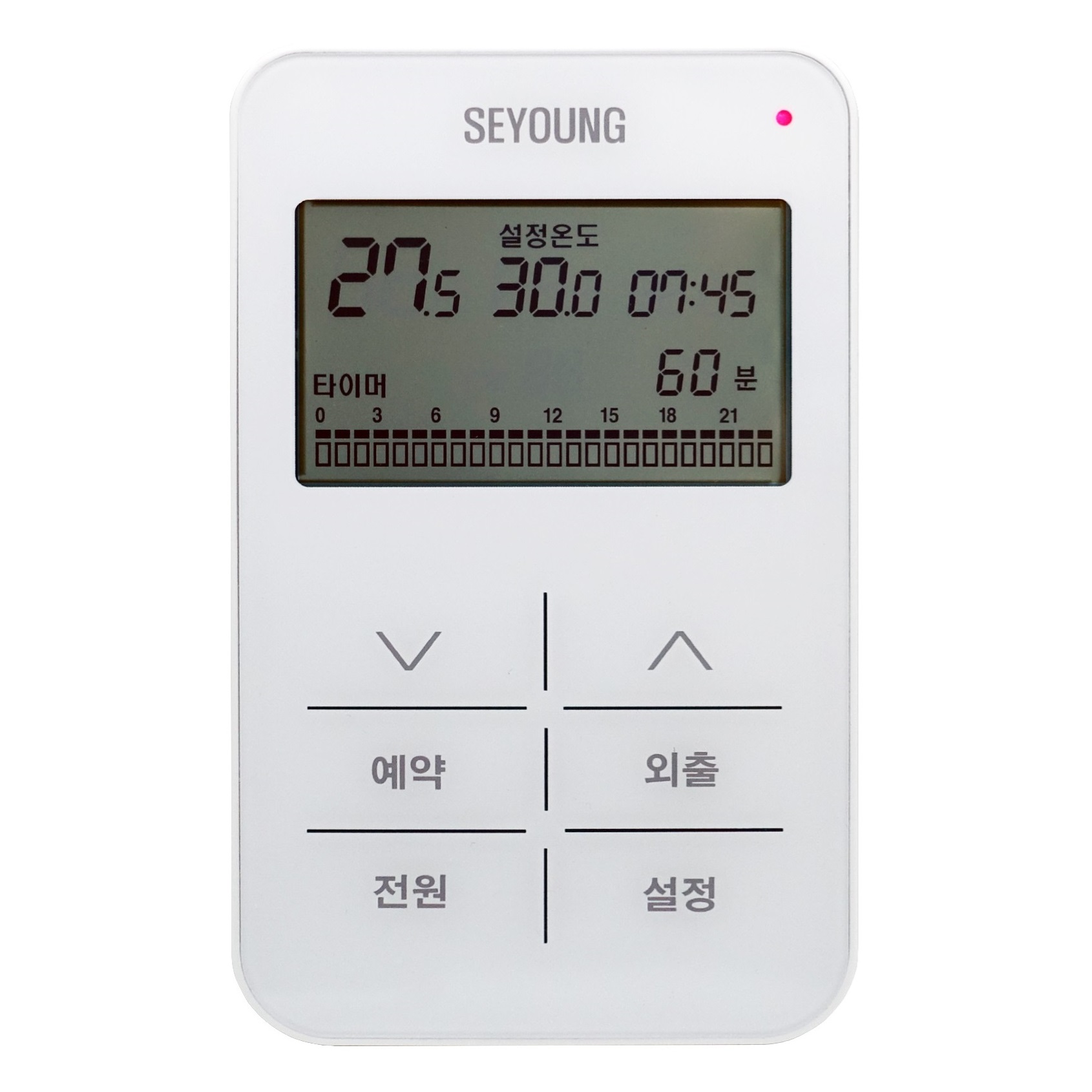 세영하이텍 ST 디지털 온도조절기 지역난방 : 세영하이텍