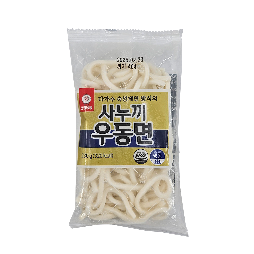 천일 사누끼우동 1개입 230g : 햇품식자재몰