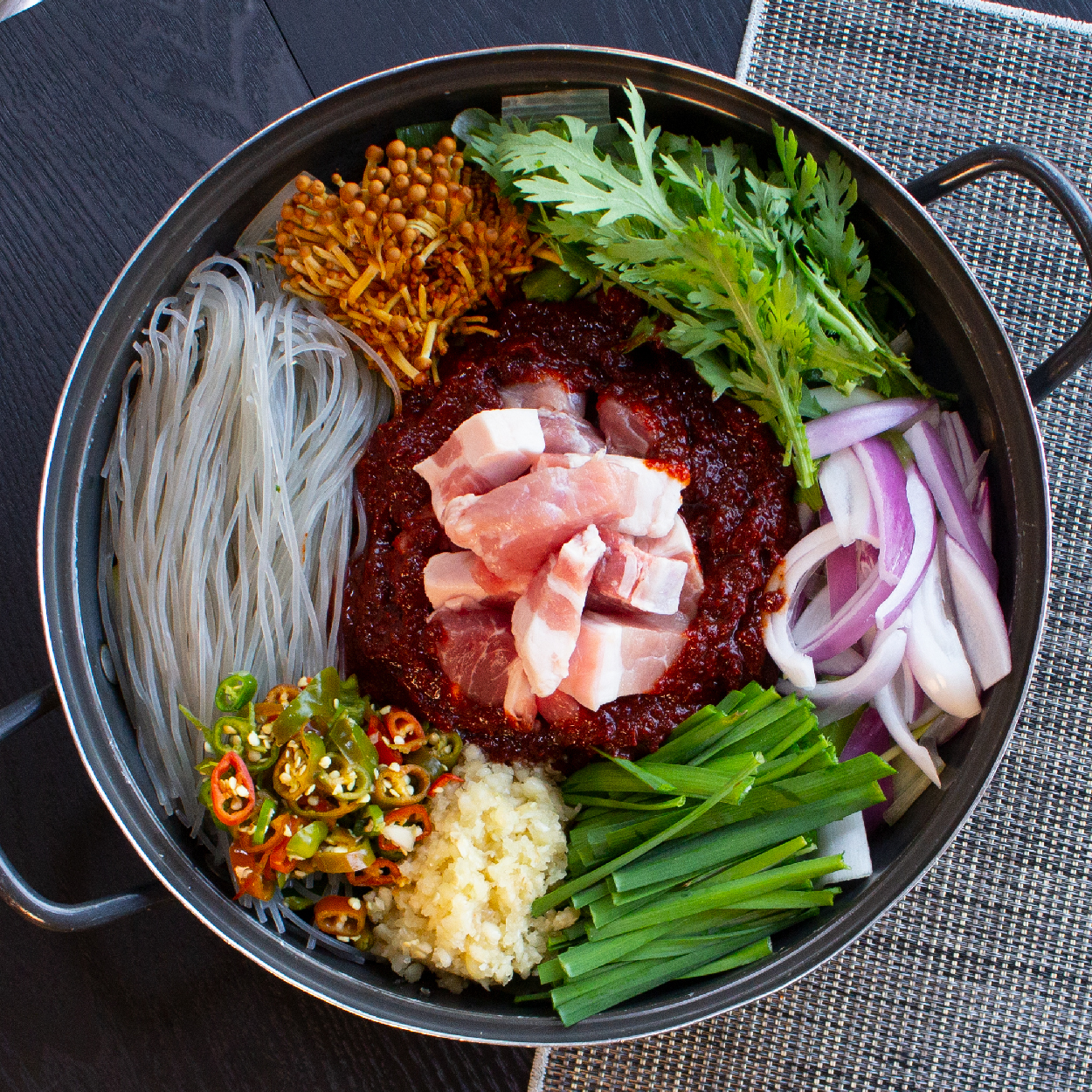 2인분 대구 전통 줄서먹는 맛집 고령촌 돼지찌개 석쇠불고기 밀키트 집들이 캠핑 연탄 제육 : 다함-DAHAM