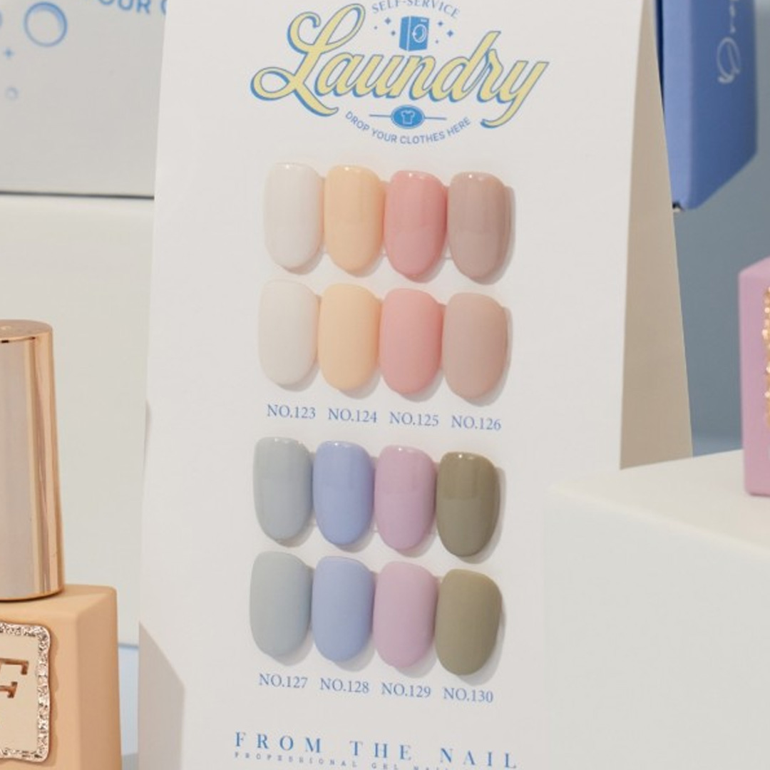 프롬더네일 데일리 컬러젤네일 런드리 8종 세트+Polish Gel Nail : 네일 세상