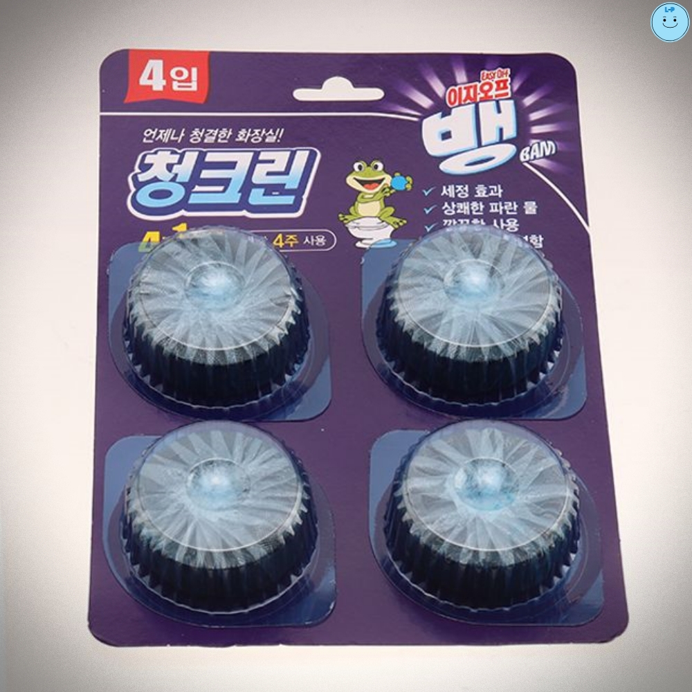 청크린4개입 드롭형 청크린 변기세정제 : 뉴쇼핑스