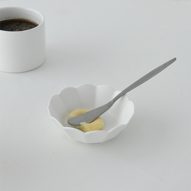 [에라토] 모이 카페 디저트 유광 무광 반찬 소스 화이트 도자기 원찬기 10cm : 54미닛