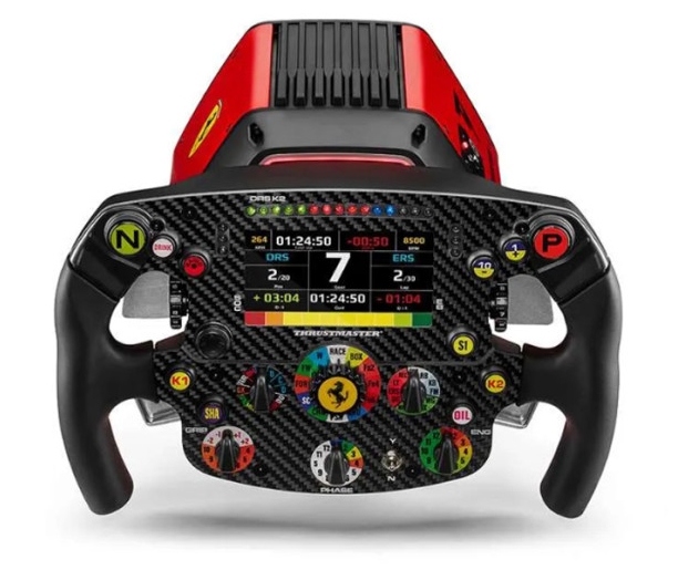 트러스트마스터 T818 페라리 SF1000 레이싱휠 세트, 3페달 증정 (PC) : R247몰