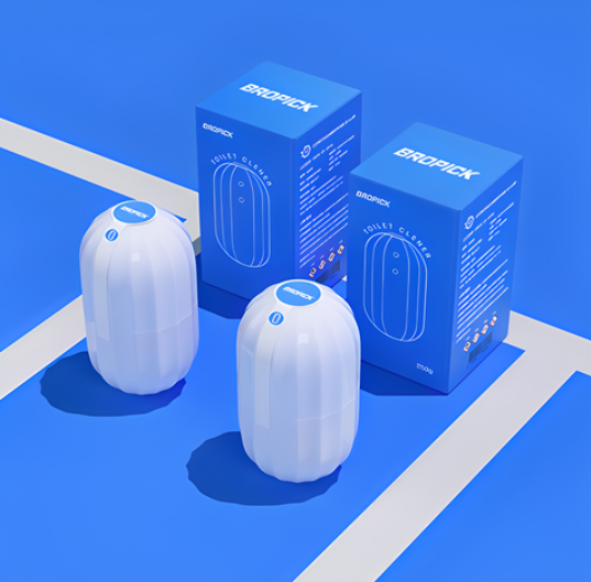 변기용 크린리더 화장실 청소 변기 자동 찌든때 냄새제거 세정제 250g X 4개 : H.K