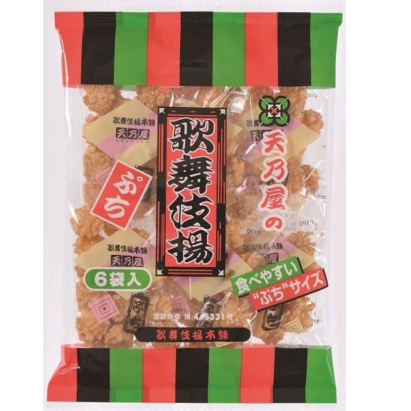 아마노야   푸치 가부키아게 90g : 카에루재팬