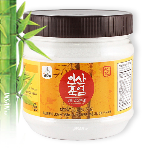 인산죽염 3회죽염 분말 1kg : 미라클약손