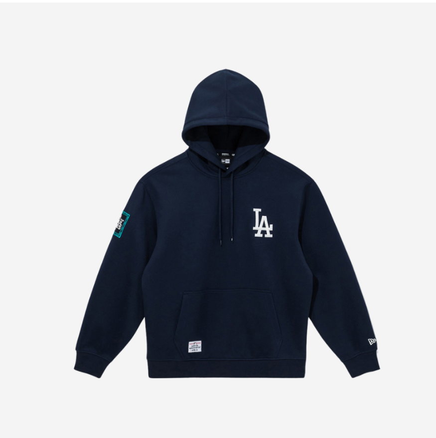 뉴에라 mlb 서울시리즈 콜라보 후드티 그레이 네이비 블랙 : 김씨네 옷장
