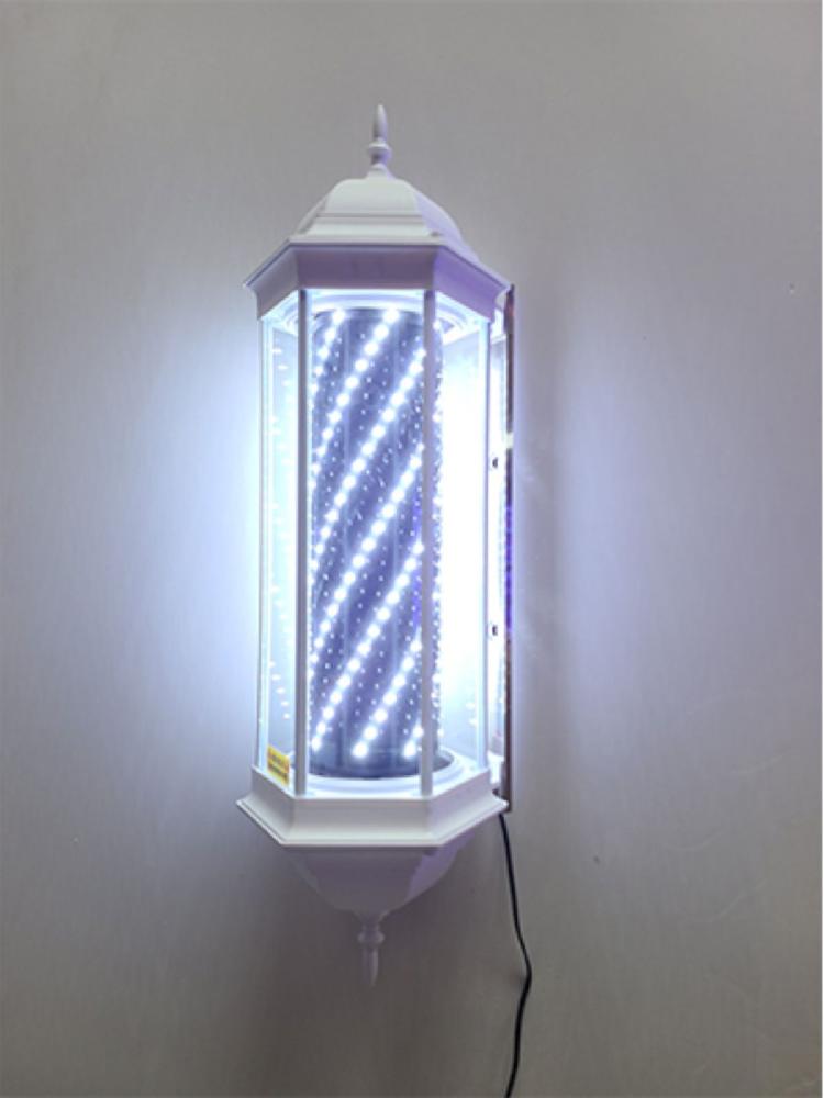 미용실 싸인볼 led 아웃밴드 케이스옐로우화이트 조명 이발소 간판 바버샵 헤어샵 : 꼬꼬남매